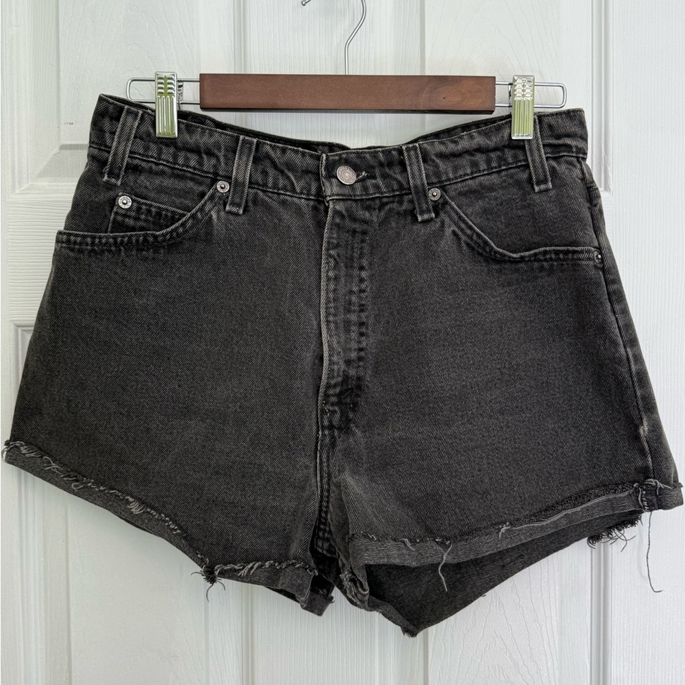 Levi's 550 Charcoal Jean Shorts